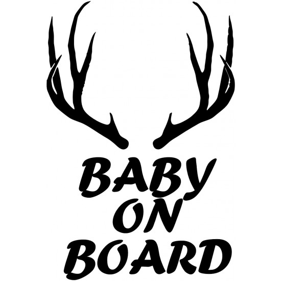 4"  Baby On Board  Vinyl Decal Buy 2 get 3rd Free
